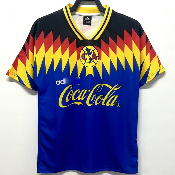 Retro 1994 America Away Blue Jersey Version Short Sleeve-6307922