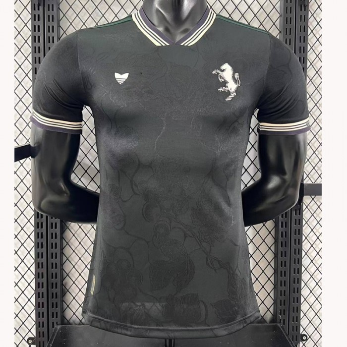 25/26 Juventus Second Away Black Jersey Version Short Sleeve (Player Version)-2196763