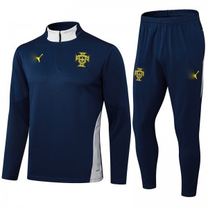 2025 Portugal Nvay Blue Edition Classic Jacket Training Suit (Top+Pant)-4934761