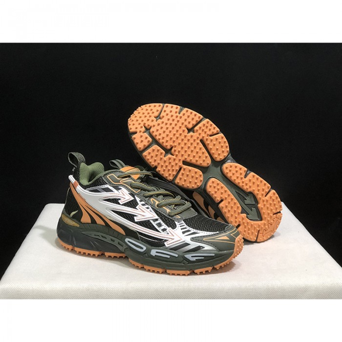 On C Be Right Back Running Shoes-Green/Orange-8307305