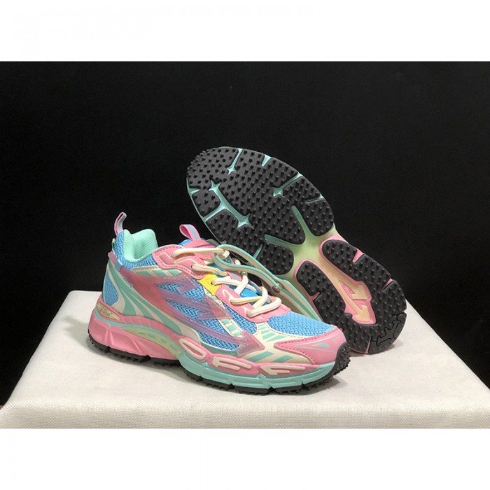 On C Be Right Back Running Shoes-Blue/Pink-5423747