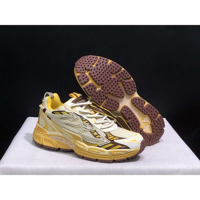 On C Be Right Back Running Shoes-Khaki/Yellow-3006134