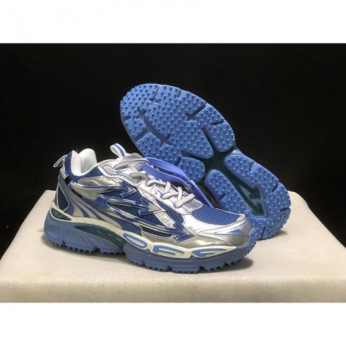 On C Be Right Back Running Shoes-Blue/Silver-6686624