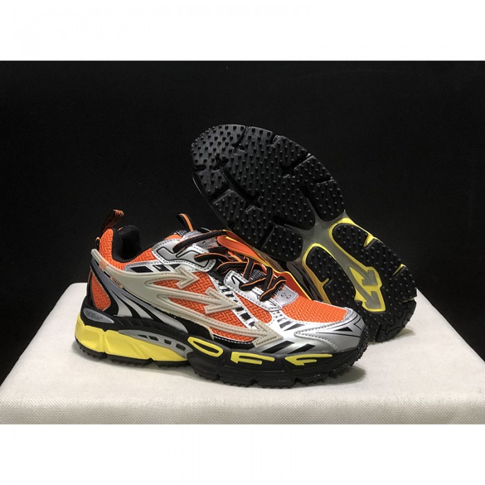 On C Be Right Back Running Shoes-Orange/Silver-4041600