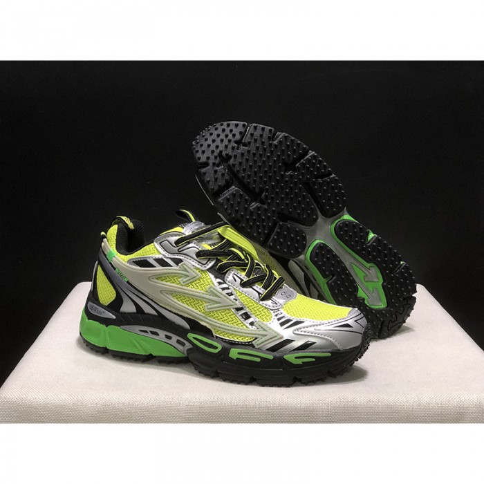 On C Be Right Back Running Shoes-Green/Silver-1647623