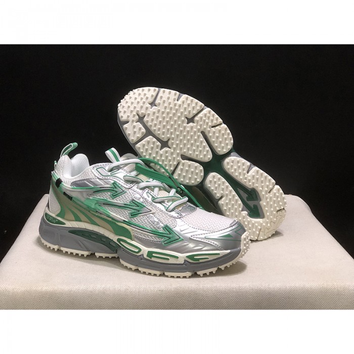 On C Be Right Back Running Shoes-Green/Silver-5118099