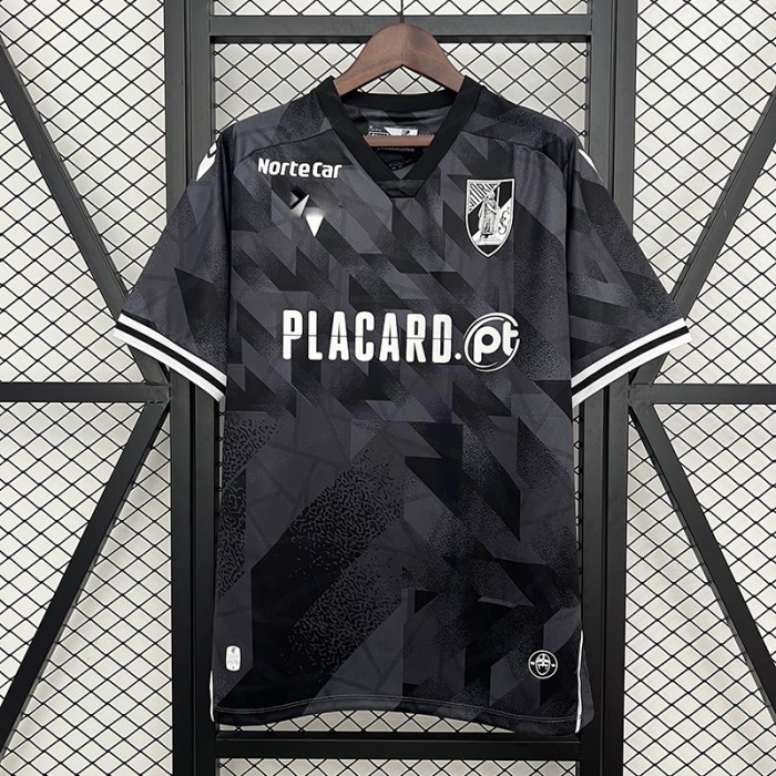 25/26 Guimarães Away Black Gray Jersey Version Short Sleeve-8112000