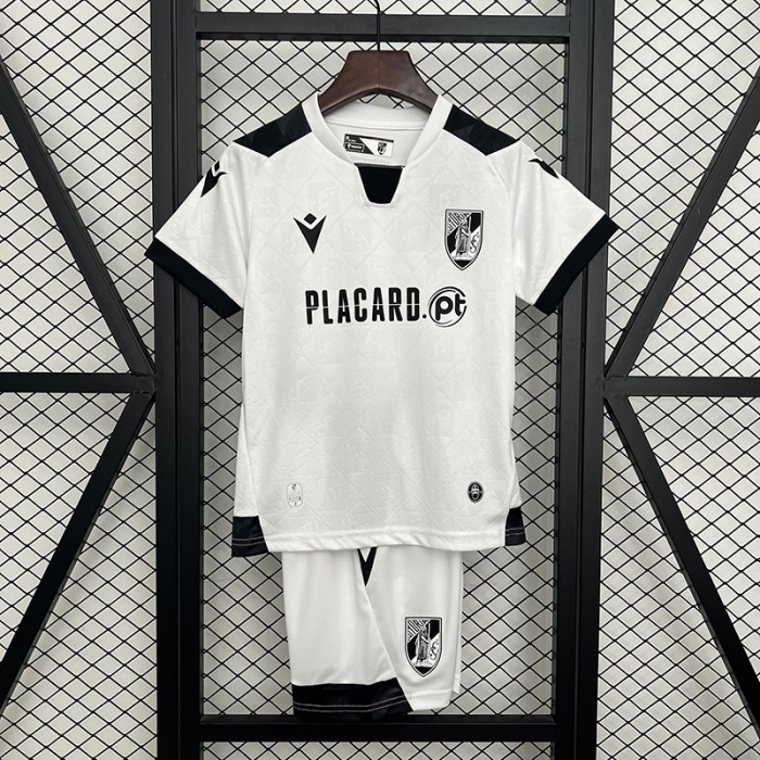 25/26 Kids Guimarães Away White Kids Jersey Kit Short Sleeve (Shirt + Short)-8012314