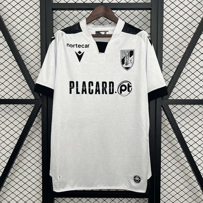 25/26 Guimarães Home White Jersey Version Short Sleeve-2160633