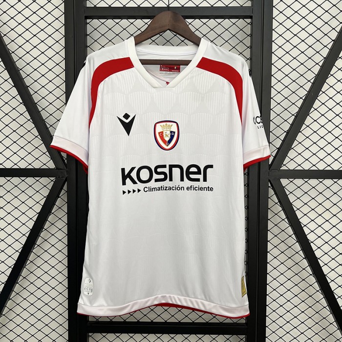 25/26 Osasuna Third Away White Jersey Version Short Sleeve-2358451