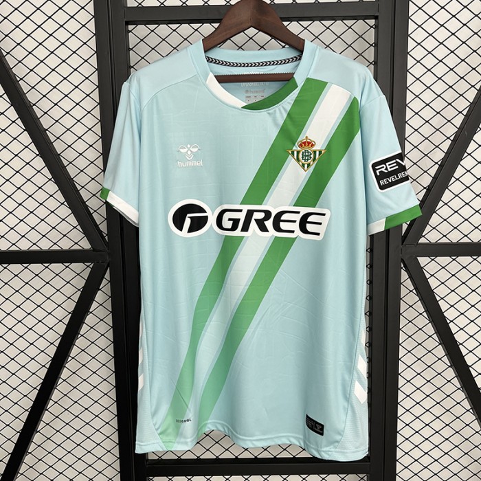 25/26 Real Betis Away Light Green Jersey Version Short Sleeve-736197