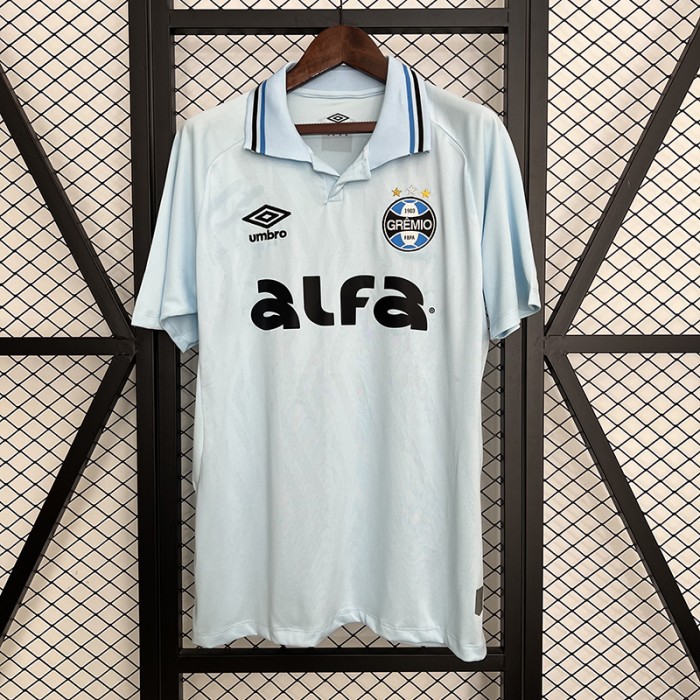 25/26 Gremio Third Away Blue Jersey Version Short Sleeve-2572090