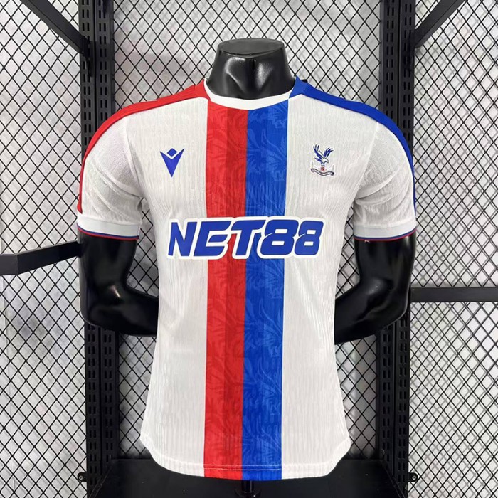 25/26 Crystal Palace Third Away White Jersey Version Short Sleeve (Player Version)-6751239