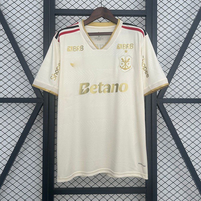 25/26 Flamengo Third Away Khaki Jersey Version Short Sleeve-784122