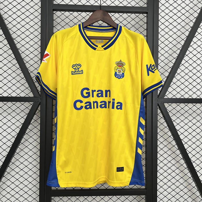 25/26 Las Palmas Home Yellow Jersey Version Short Sleeve-4487958
