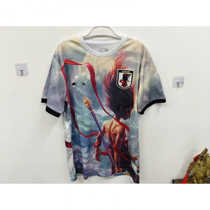 STOCK CLEARANCE [SIZE L] 2025 Japan Special Edition Blue Red Jersey Version Short Sleeve-9646905