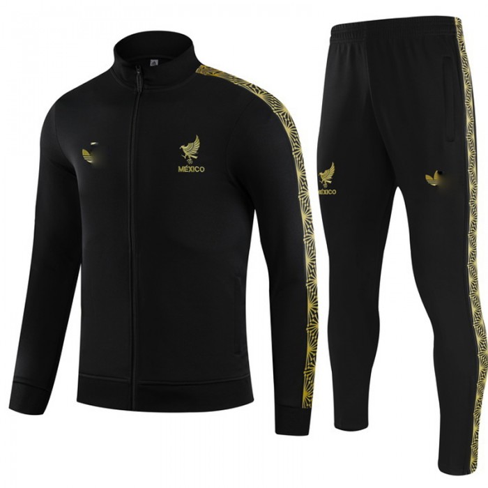 2025 Mexico Black Edition Classic Jacket Training Suit (Top+Pant)-2585604
