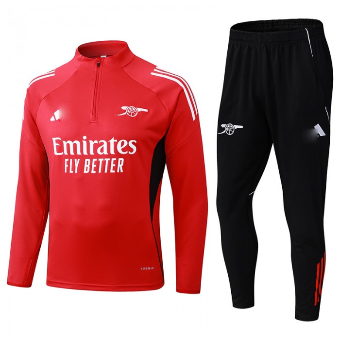 25/26 Arsenal Red Edition Classic Jacket Training Suit (Top+Pant)-8041762