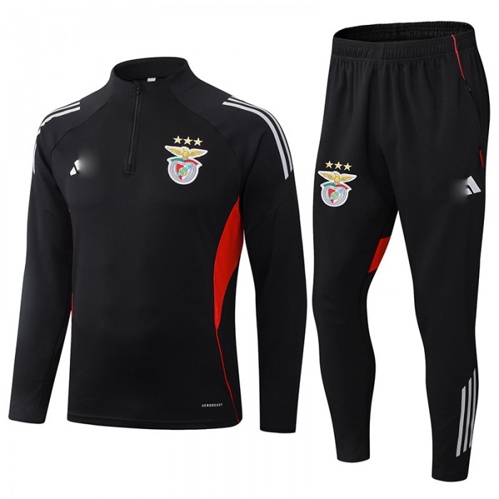 25/26 Benfica Black Edition Classic Jacket Training Suit (Top+Pant)-5198384