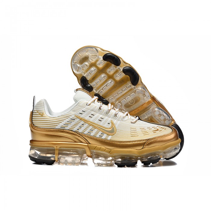 Air MAX Vapormax 360 Running Shoes-White/Gold-6813977