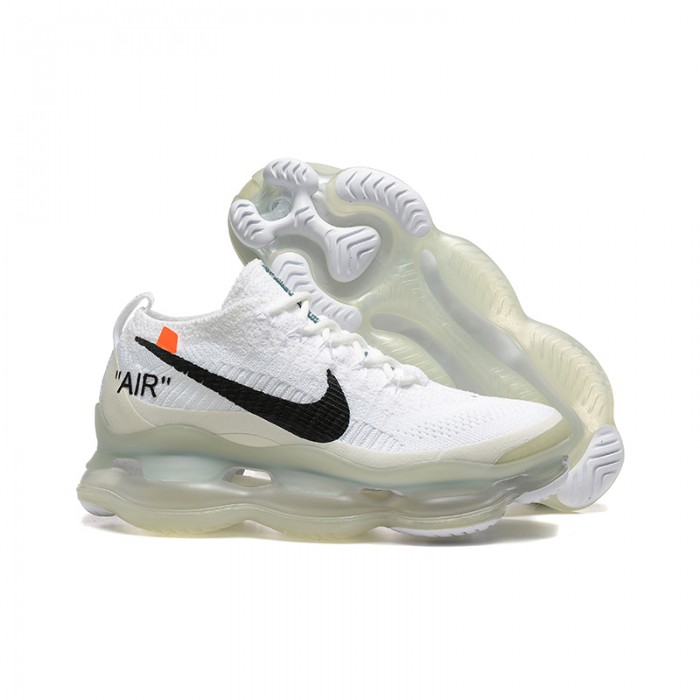 Air MAX SCORPION FK Running Shoes-White/Black-3231083