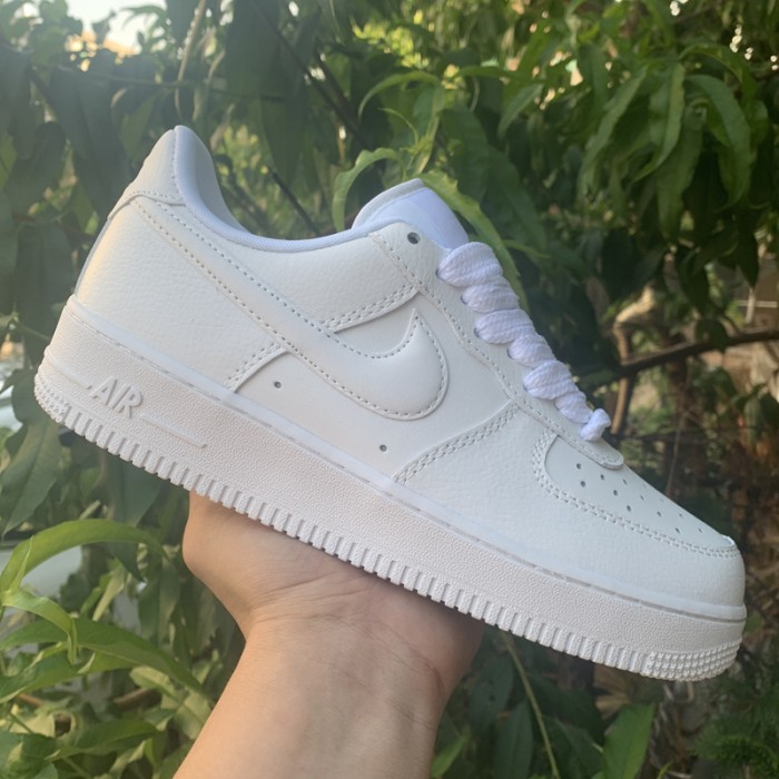 AIR FORCE 1‘07 AF1 Running Shoes-All White-7930966