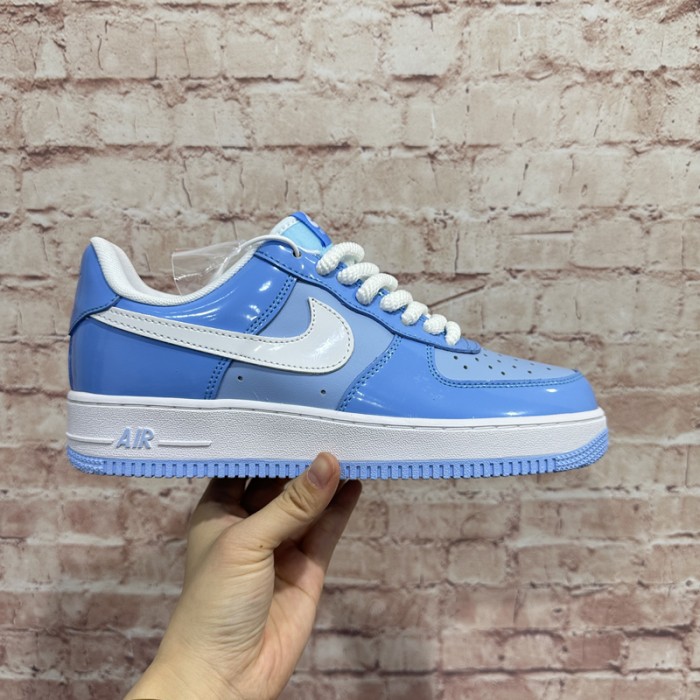 AIR FORCE 1‘07 AF1 Running Shoes-Blue/White-1886279