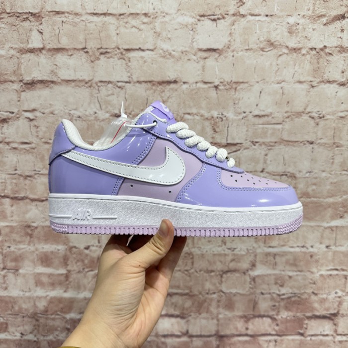 AIR FORCE 1‘07 AF1 Women Running Shoes-Purple/White-2533361