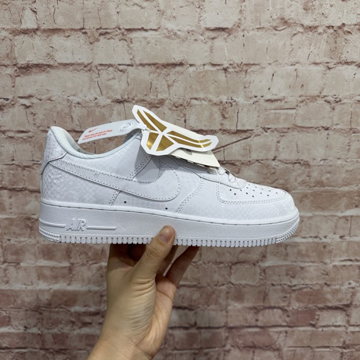 AIR FORCE 1‘07 AF1 Running Shoes-All White-3850715