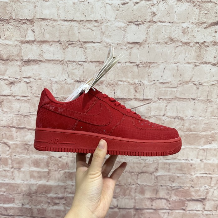 AIR FORCE 1‘07 AF1 Running Shoes-All Red-1756681