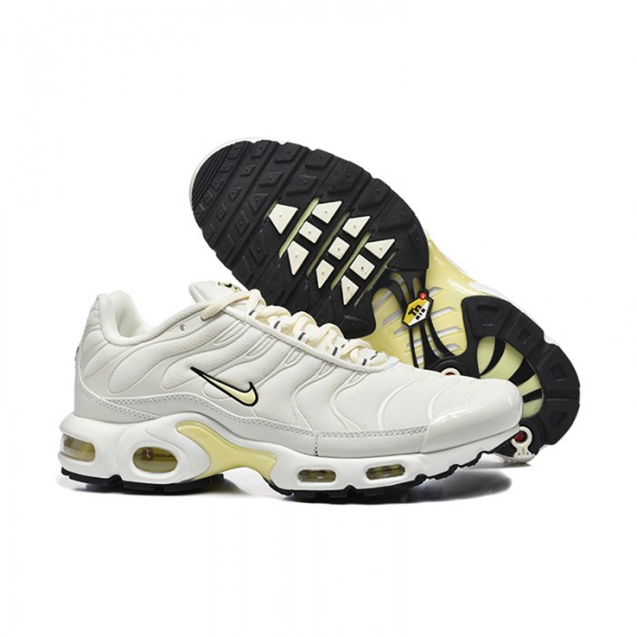 Air Max TN Plus Running Shoes-White/Yellow-8324285
