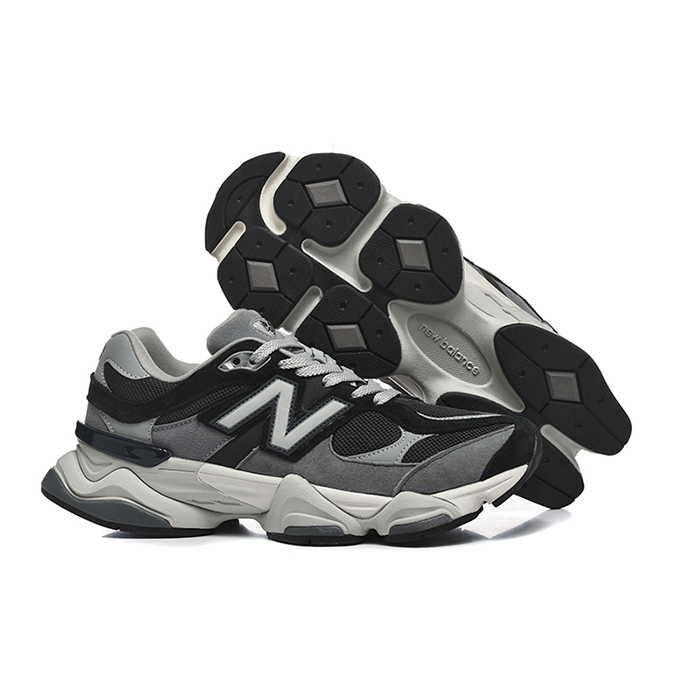 New Balance 9060 Running Shoes-Gray/Black-2227636