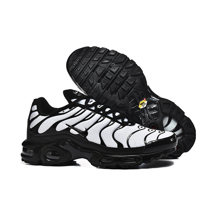 Air Max TN Plus Running Shoes-Black/White-3203384