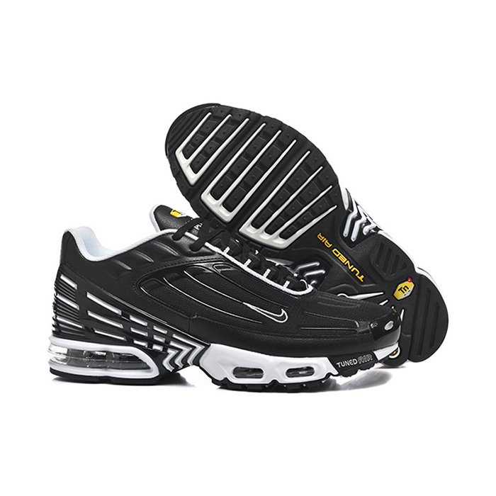 Air Max TN Plus Running Shoes-Black/White-6641301