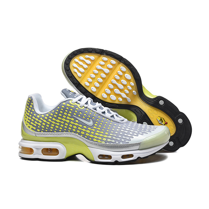 Air Max TN Plus Running Shoes-Gray/Yellow-6948355