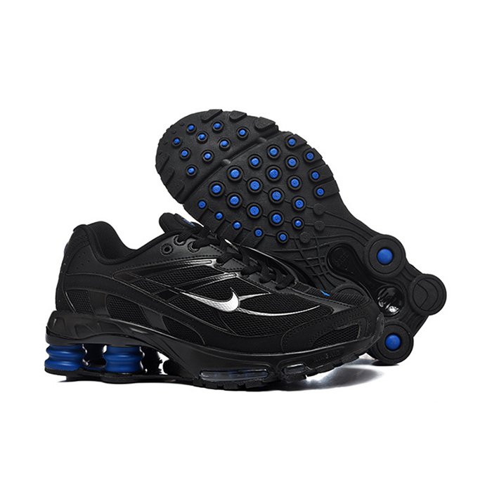 Air Max Shox TL Running Shoes-Black/White-4832649