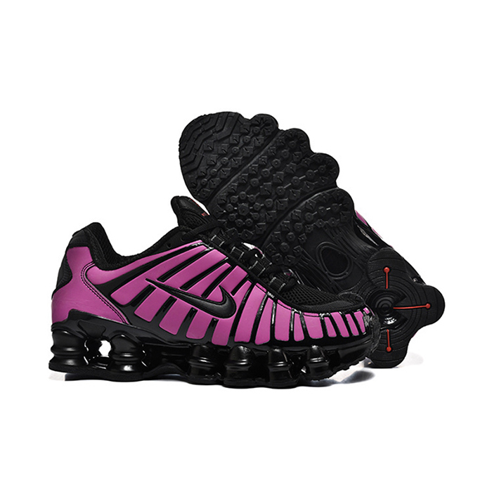 Air Max Shox TL Running Shoes-Rose Red/Black-8369421