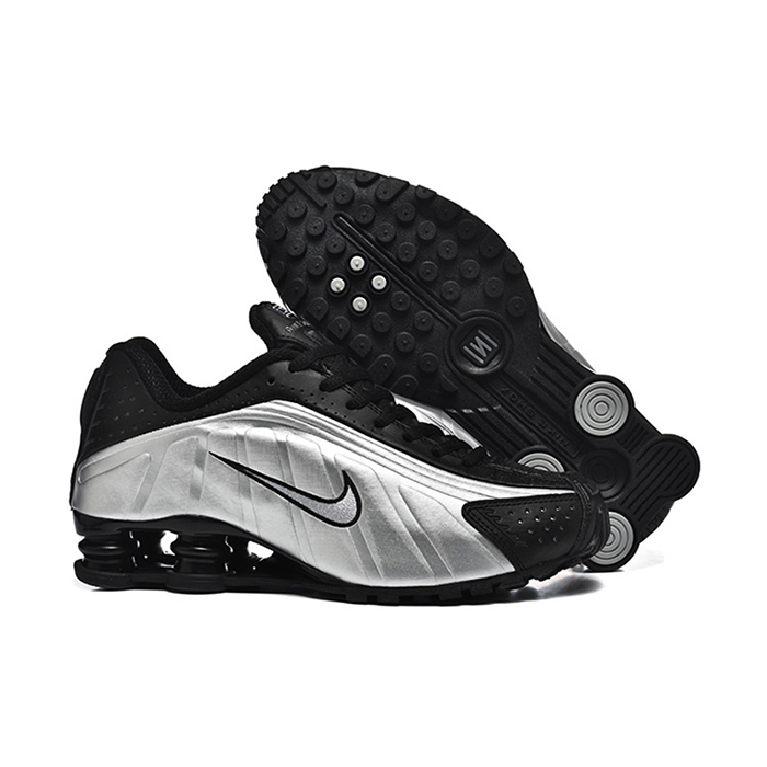 Air Max Shox TL Running Shoes-Silver/Black-5211298