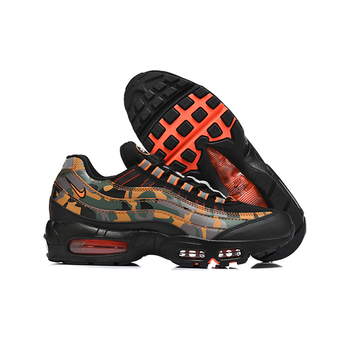 Air Max 95 SP Running Shoes-Black/Orange-9417605