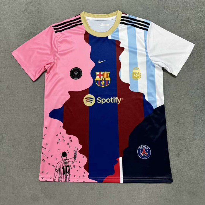 25/26 Commemorative Edition Messi 10 Jersey Kit Short Sleeve-1780414