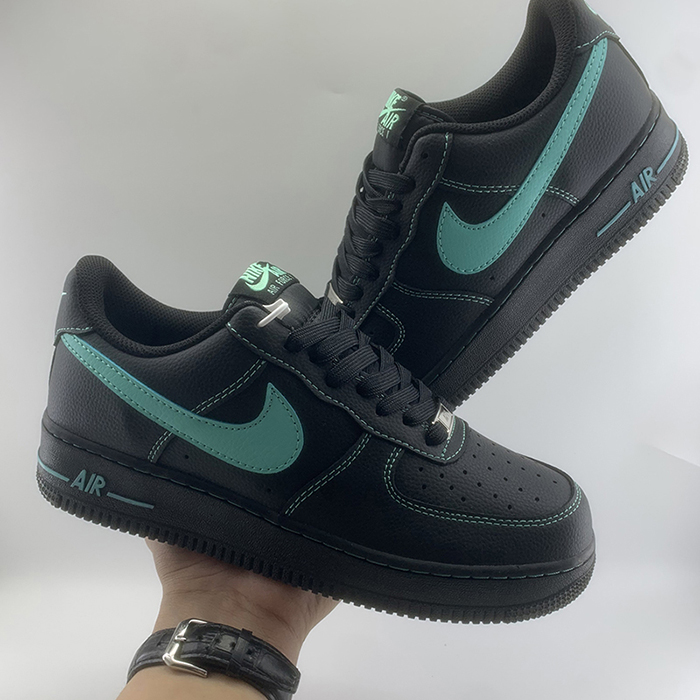 AIR FORCE 1‘07 Running Shoes-Black/Green-5006115