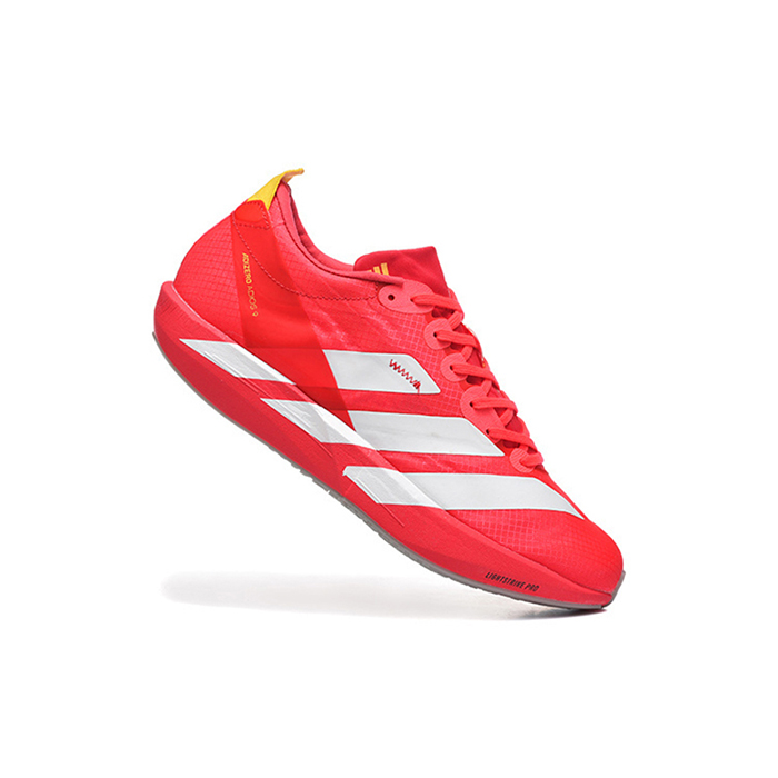 Adios 9 Running Shoes-Red/White-863017