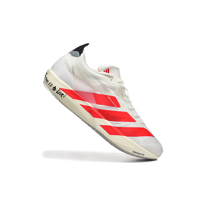 Adios 9 Running Shoes-White/Red-9538608