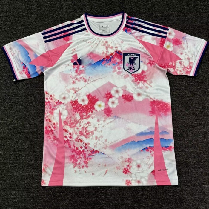 2024 Japan Special Edition White Pink Jersey Version Short Sleeve-2658211