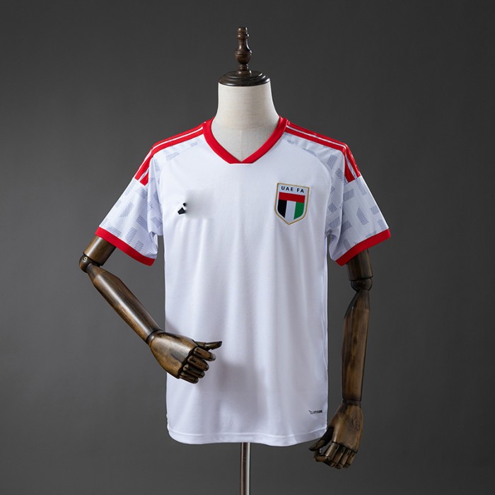 2026 World Cup United Arab Emirates Home White Jersey Version Short Sleeve-2443015