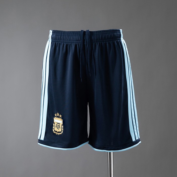 2026 World Cup Argentina Home Navy Blue Shorts Jersey-588562