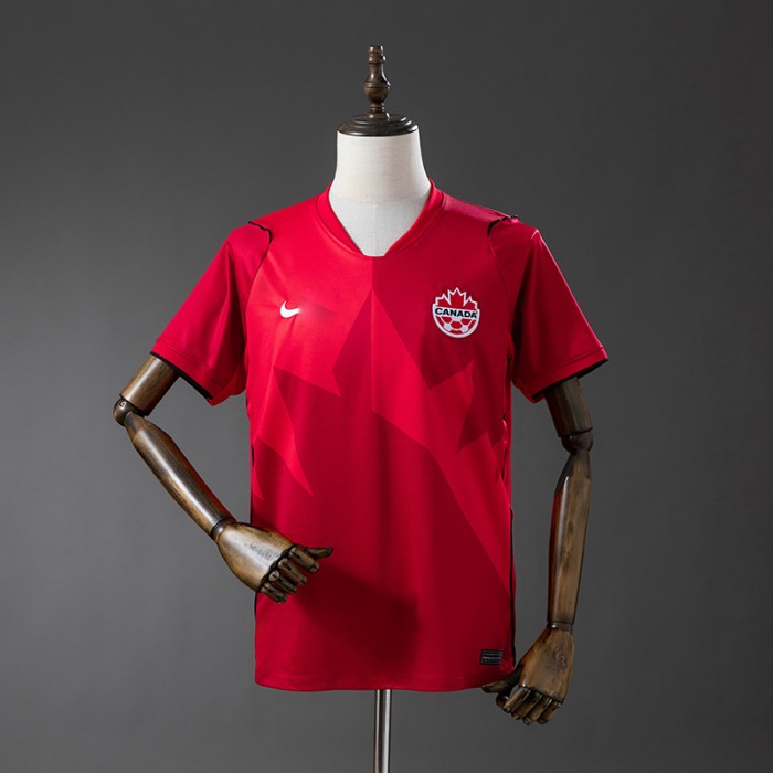 2026 World Cup Canada Home Red Jersey Version Short Sleeve-3390548