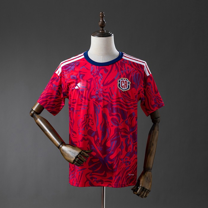 2026 World Cup Costa Rica Home Red Jersey Version Short Sleeve-5664454