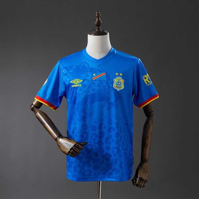 2026 World Cup Congo Home Blue Jersey Version Short Sleeve-4278930