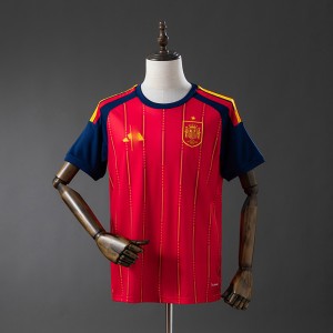2026 World Cup Spain Home Red Jersey Version Short Sleeve-4663121